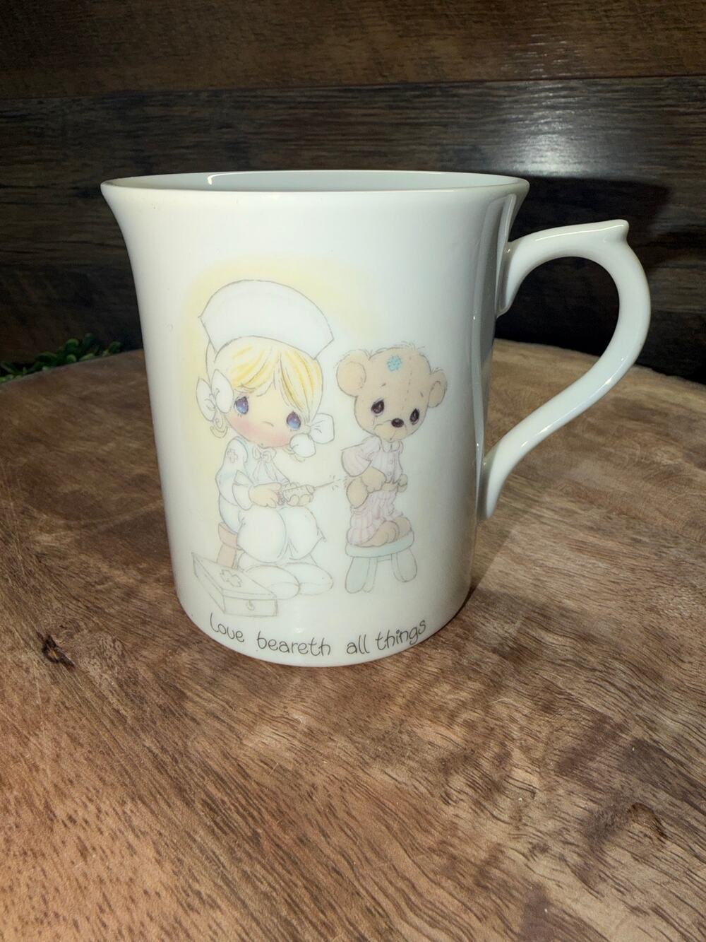 Precious Moments Cup “Love Beareth All Things”